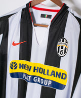 Juventus 2008-09 Camoranesi Long Sleeve Home Kit (M)