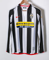 Juventus 2008-09 Camoranesi Long Sleeve Home Kit (M)