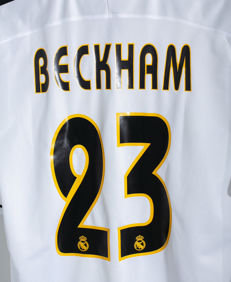 Real Madrid 2003-04 Beckham Home Kit (L)