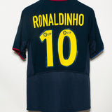 Barcelona 2003-04 Ronaldinho Third Kit (M)