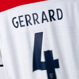 England 2004 Gerrard Home Kit (L)