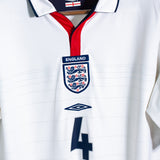 England 2004 Gerrard Home Kit (L)