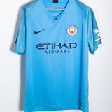 Manchester City 2018-19 Mahrez Home Kit (XL)