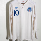 England 2011 Rooney Long Sleeve Home Kit (L)