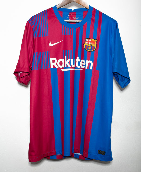 Barcelona 2021-22 Gavi Home Kit (2XL)