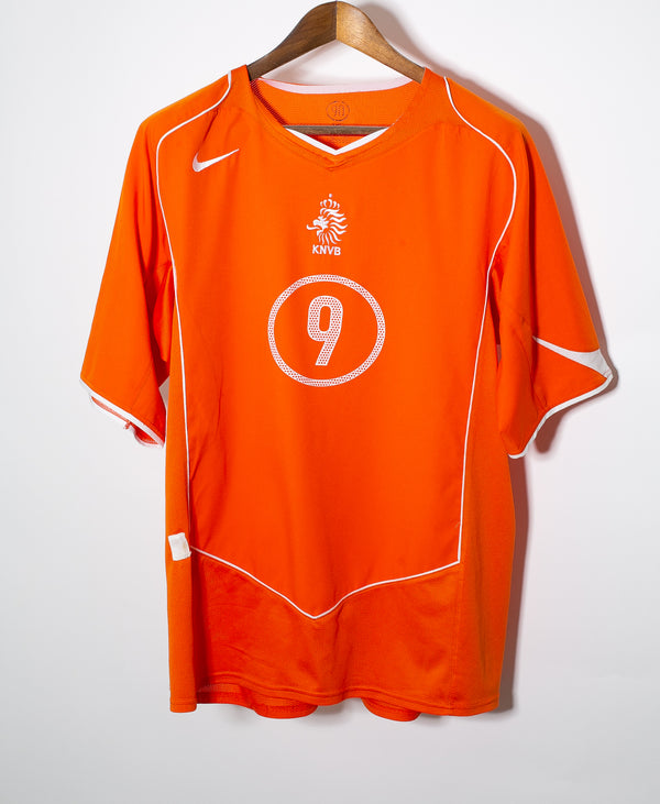 Netherlands 2004 Kluivert Home Kit (M)