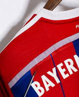 Bayern Munich 2014-15 Lahm Sponsorless Home Kit (L)