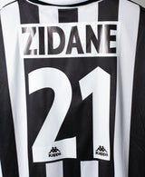 Juventus 1996-97 Zidane Alternate Home Kit (XL)