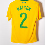Brazil 2010 Maicon Home Kit (S)