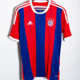 Bayern Munich 2014-15 Lahm Sponsorless Home Kit (L)