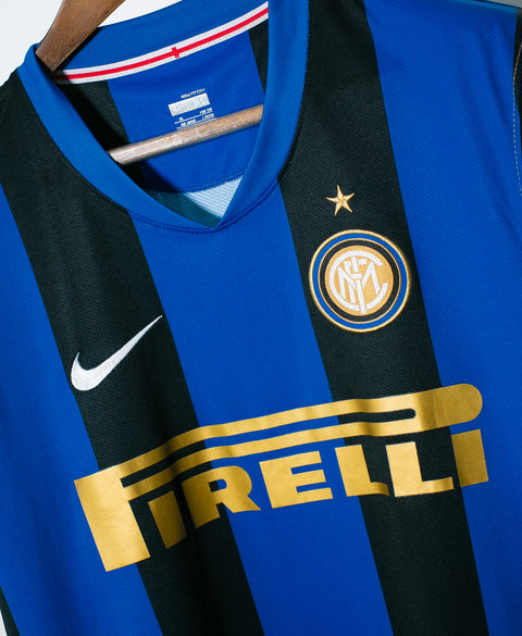 Inter Milan 2008-09 Figo Home Kit (XL)