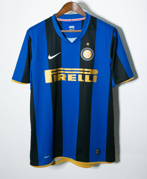 Inter Milan 2008-09 Figo Home Kit (XL)