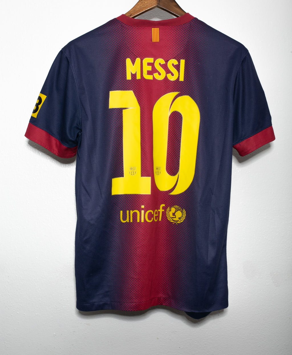 LIONEL MESSI 12/13 Barcelona Home Classic Jersey