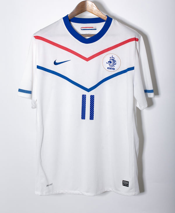 Netherlands 2010 Robben Away Kit (XL)
