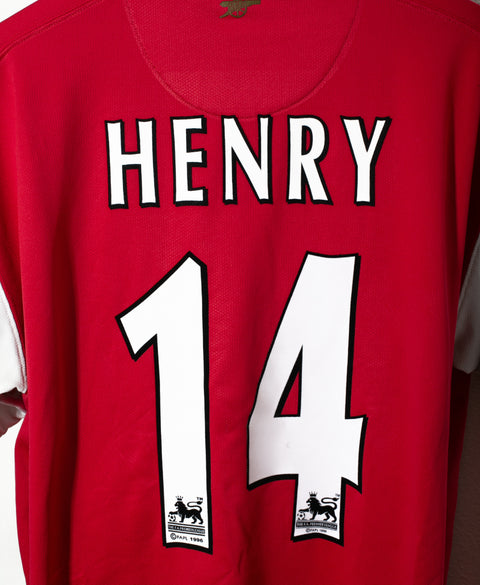 Arsenal 2007-08 Henry Home Kit (2XL)