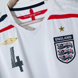 England 2008 Gerrard Home Kit (2XL)