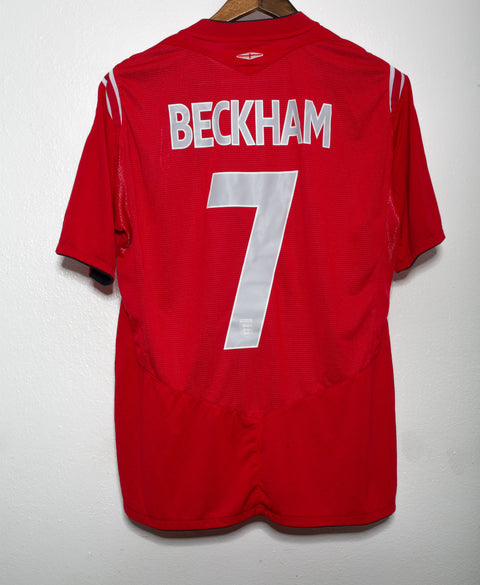 England 2004 Beckham Away Kit (L)