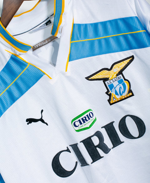 Lazio 1990-00 Nesta Centenary Home Kit (XL)