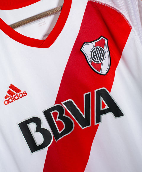 River Plate 2015-16 Saviola Copa Argentina Final Home Kit (XL)