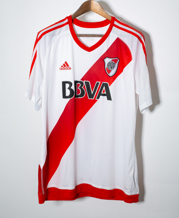 River Plate 2015-16 Saviola Copa Argentina Final Home Kit (XL)