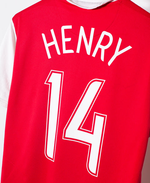 Arsenal 2006-07 Henry Home Kit (M)