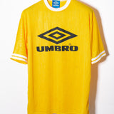 Umbro Vintage Yellow Training Tee (XL)