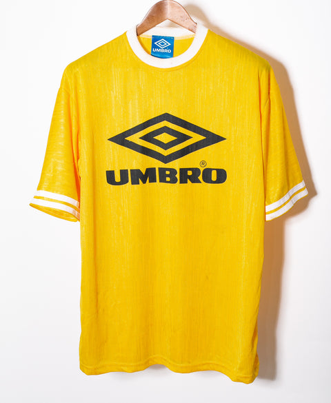 Umbro Vintage Yellow Training Tee (XL)