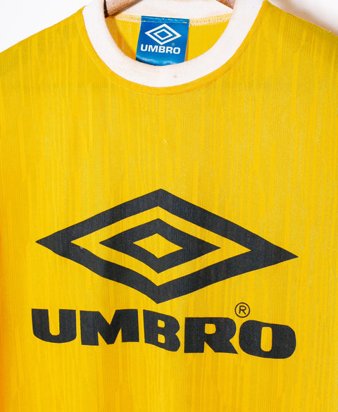 Umbro Vintage Yellow Training Tee (XL)