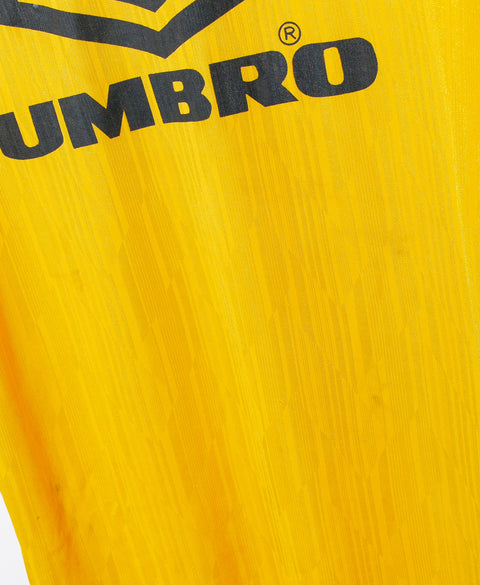 Umbro Vintage Yellow Training Tee (XL)