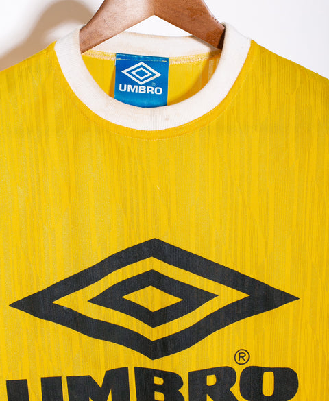 Umbro Vintage Yellow Training Tee (XL)