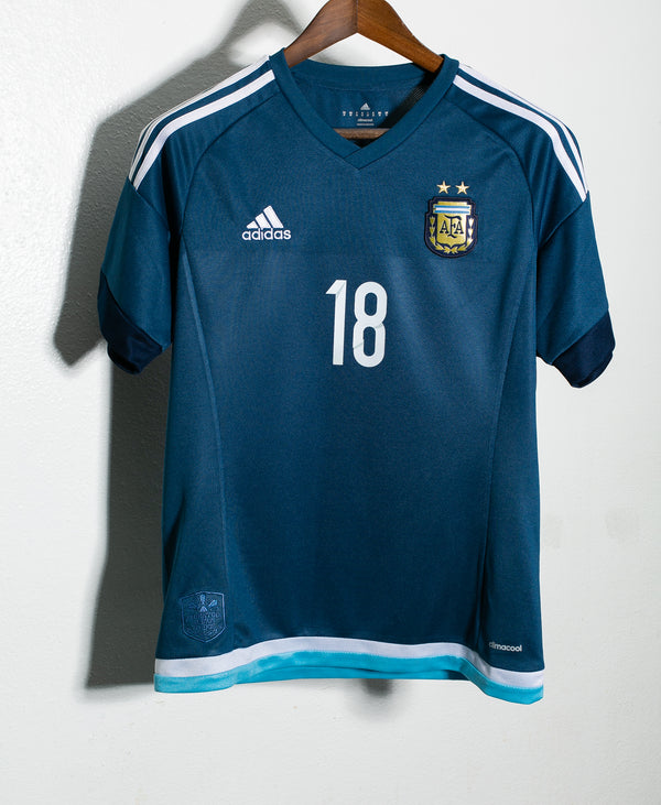 Argentina 2015 Tevez Away Kit (M)