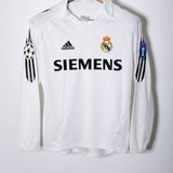 Real Madrid 2005-06 Raul LS Home Kit (YL)