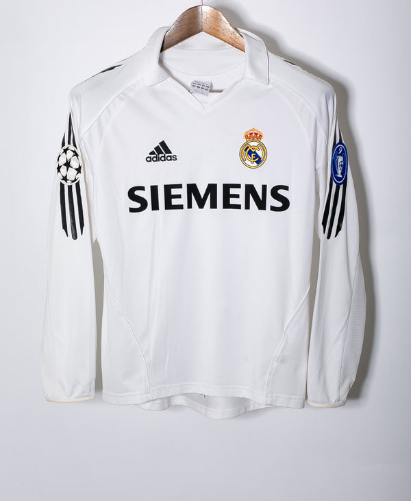 Real Madrid 2005-06 Raul LS Home Kit (YL)