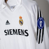 Real Madrid 2005-06 Raul LS Home Kit (YL)