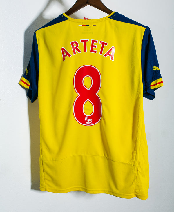 Arsenal 2014-15 Arteta Away Kit (L)