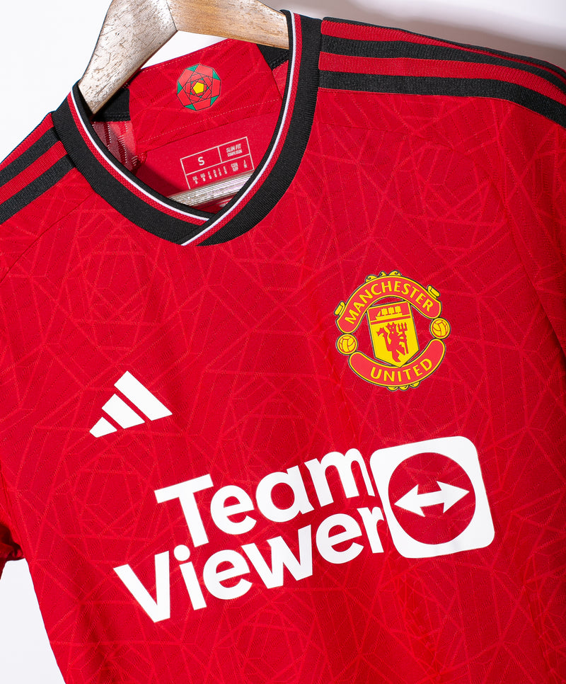 Manchester United 2023-24 Player Issue Home Kit NWT (S)