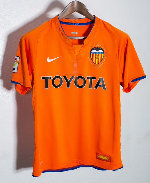 Valencia 2007-08 Silva Away Kit (S)