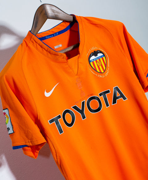 Valencia 2007-08 Silva Away Kit (S)