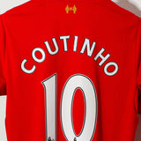 Liverpool 2015-16 Coutinho Home Kit (S)