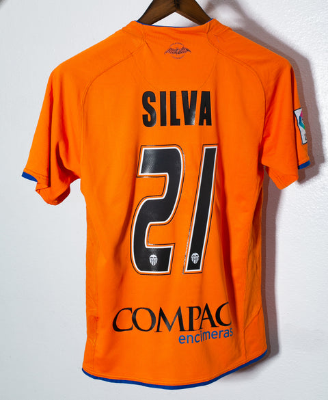 Valencia 2007-08 Silva Away Kit (S)