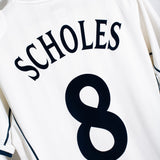 England 2002 Scholes Home Kit (M)