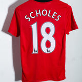 Manchester United 2009-10 Scholes Home Kit (S)
