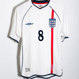 England 2002 Scholes Home Kit (M)