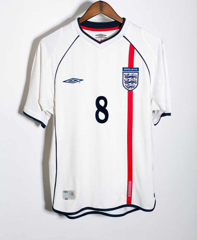 England 2002 Scholes Home Kit (M)