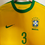 Brazil 2010 Lucio Player Issue Home Kit (L)