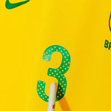Brazil 2010 Lucio Player Issue Home Kit (L)