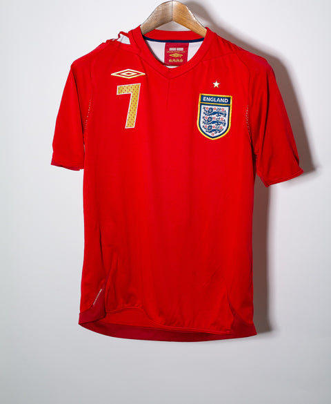 England 2006 Beckham Away Kit (S)