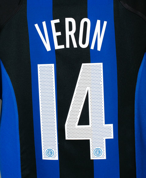 Inter Milan 2004-05 Veron Home Kit (M)