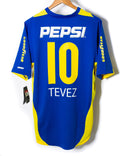 Boca Juniors 2004-05 Tevez Home Kit NWT (L)