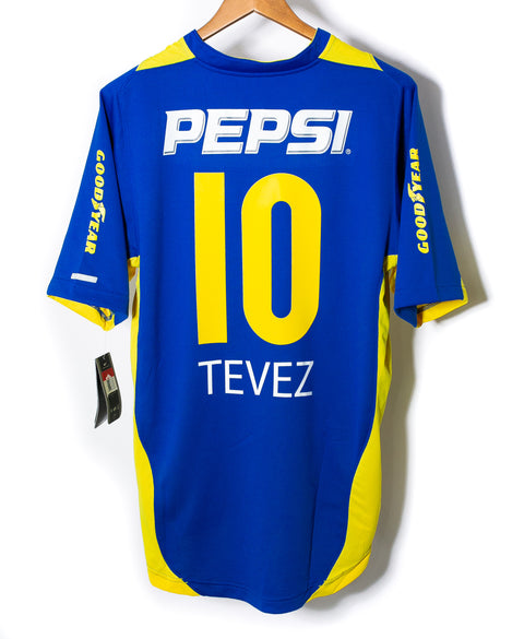 Boca Juniors 2004-05 Tevez Home Kit NWT (L)